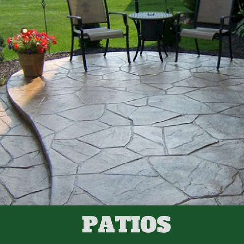 Picture of a residential patio.